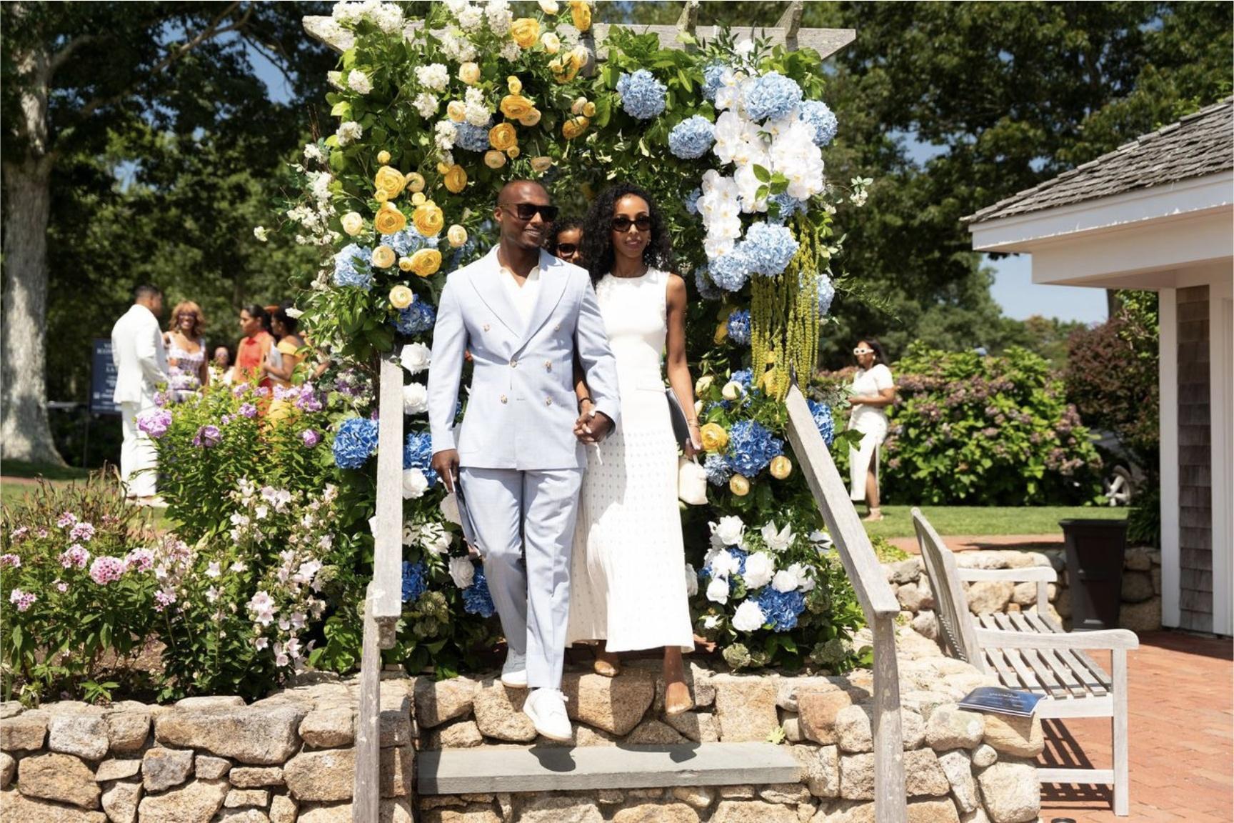 Guests arriving at Farm Neck Golf Club